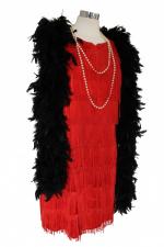 Ladies 1920s 1930s Flapper Charleston Costume Size 14 - 16 Image